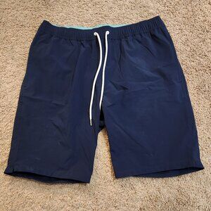 Bonobos Riviera Swim Trunks (Men's M) - Plain Navy
